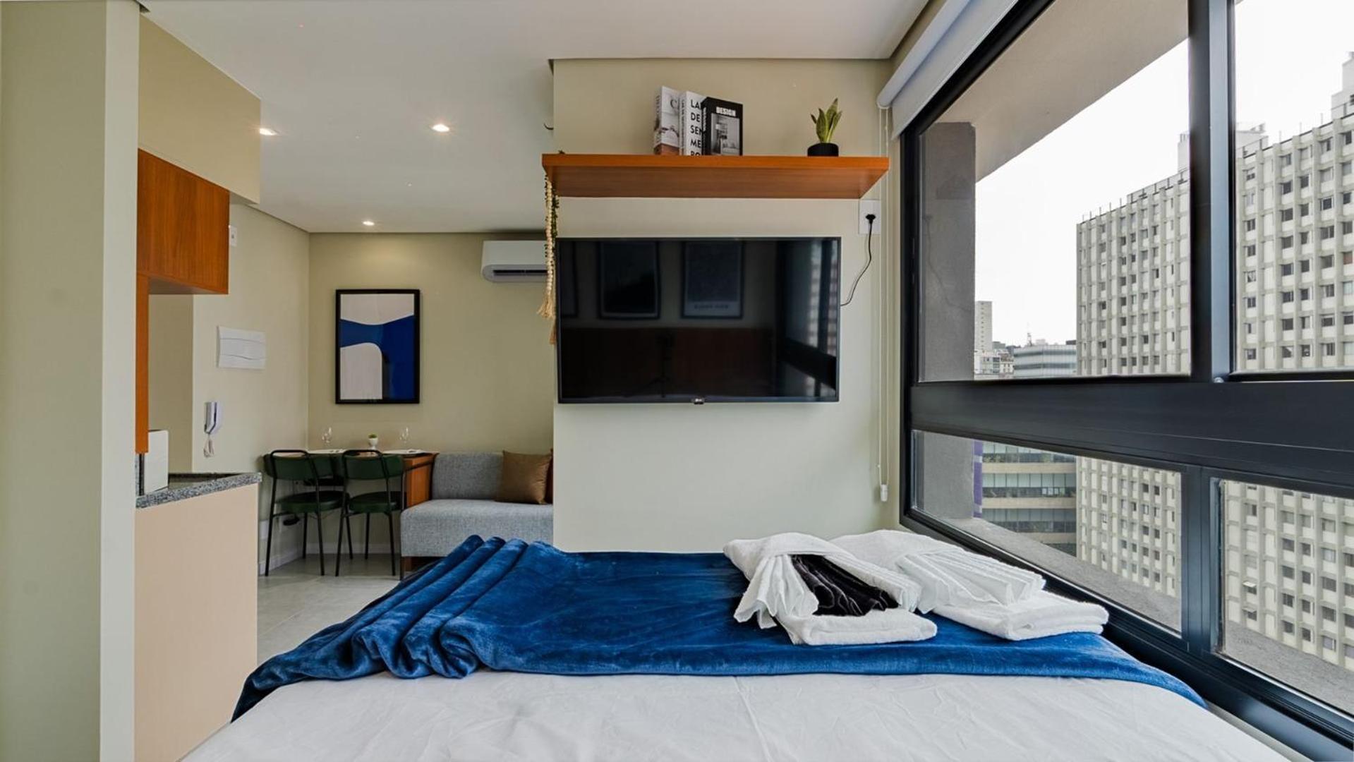 Studio Em Pinheiros Ao Lado Do Metro Oscar Freire Apartment Sao Paulo